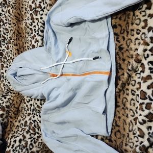 Cropped playboy sweater